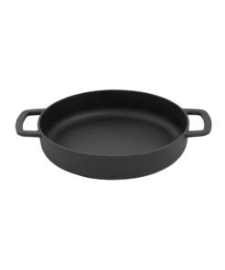 192124BL combekk Double Handle Fry Pan 24cm / Black