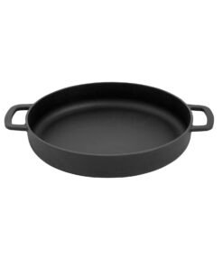 192128BL combekk Double Handle Fry Pan 28cm / Black