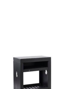 ST1-CA side table single Black - ceramiek anthracite