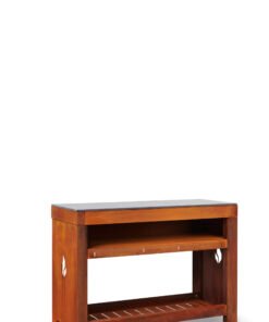 ST2C-CA side table duo Corten - ceramiek anthracite