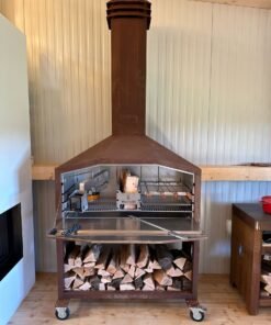 FS2C-W freestanding duo Corten